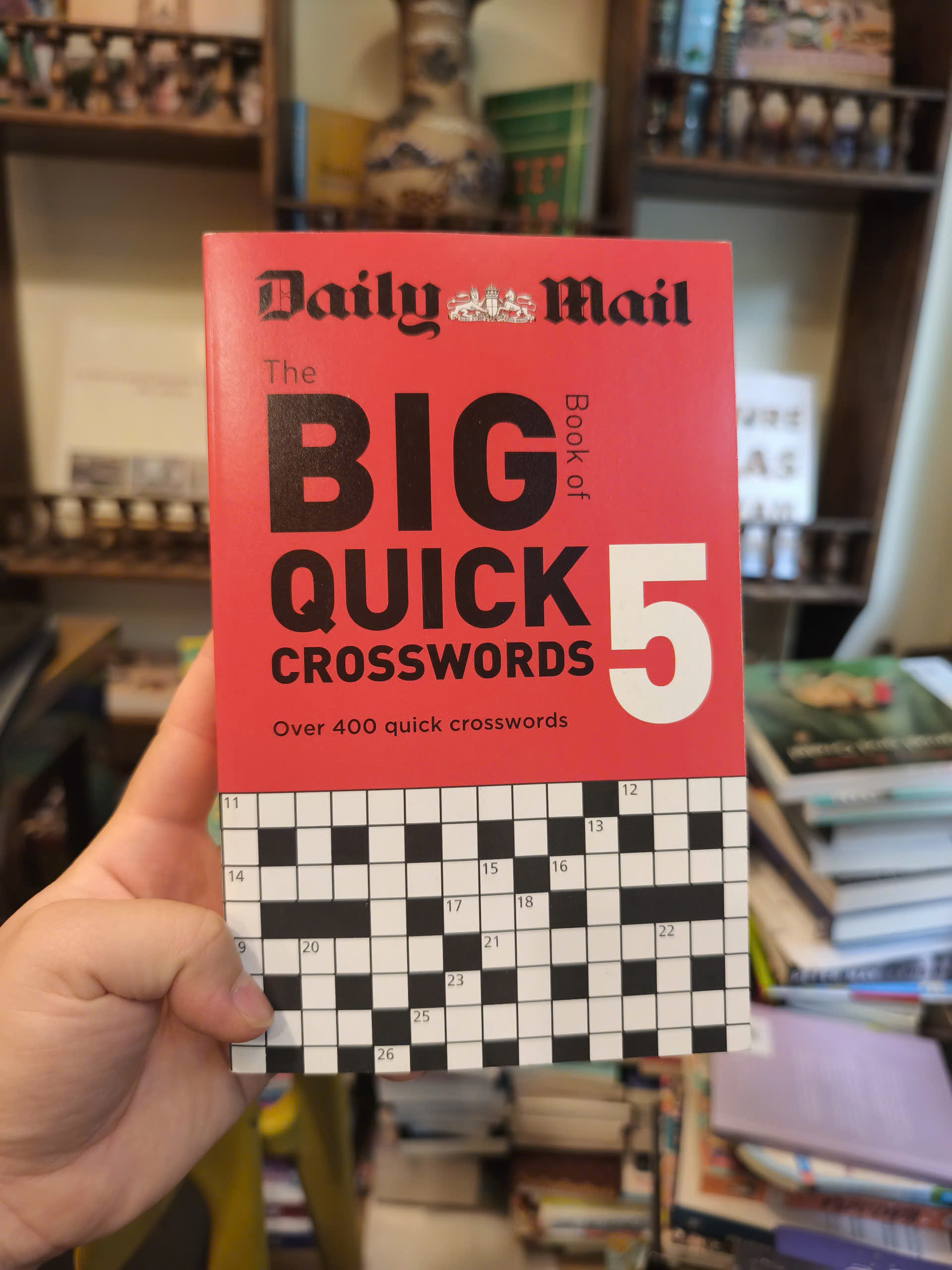 Sách - Big Book of Quick Crosswords 5 | Games / Ngoại văn Nhập khẩu UK / Trò chơi ô chữ giải trí