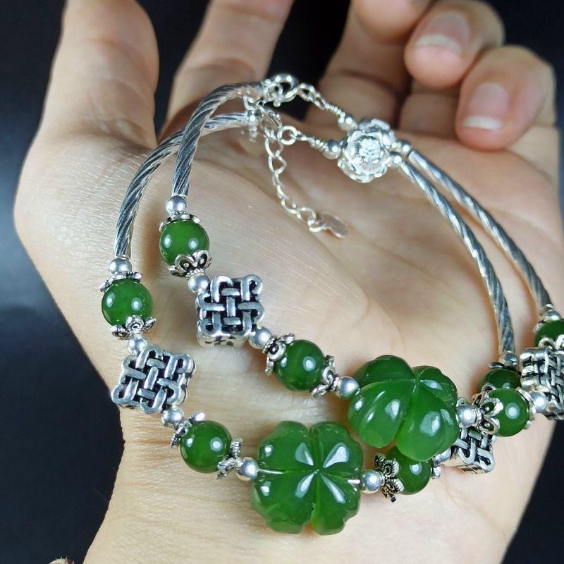 VÒNG CỎ BỐN LÁ THIẾT KẾ S925