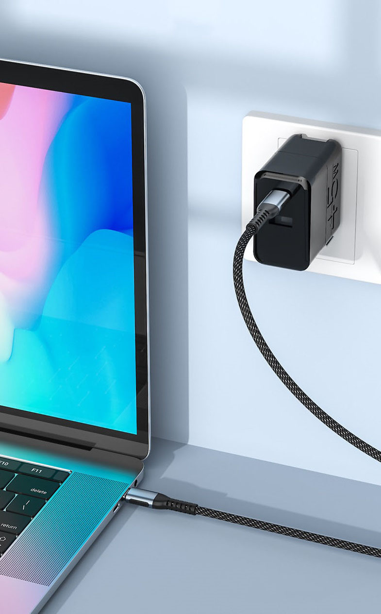 Dây cáp sạc nhanh 100W chuẩn PD 2.0 Type C QC 4.0 cho iPad Pro 2018 / 2020 / Samsung / Huawei / Xiaomi / Tablet / Macbook / Laptop Type C