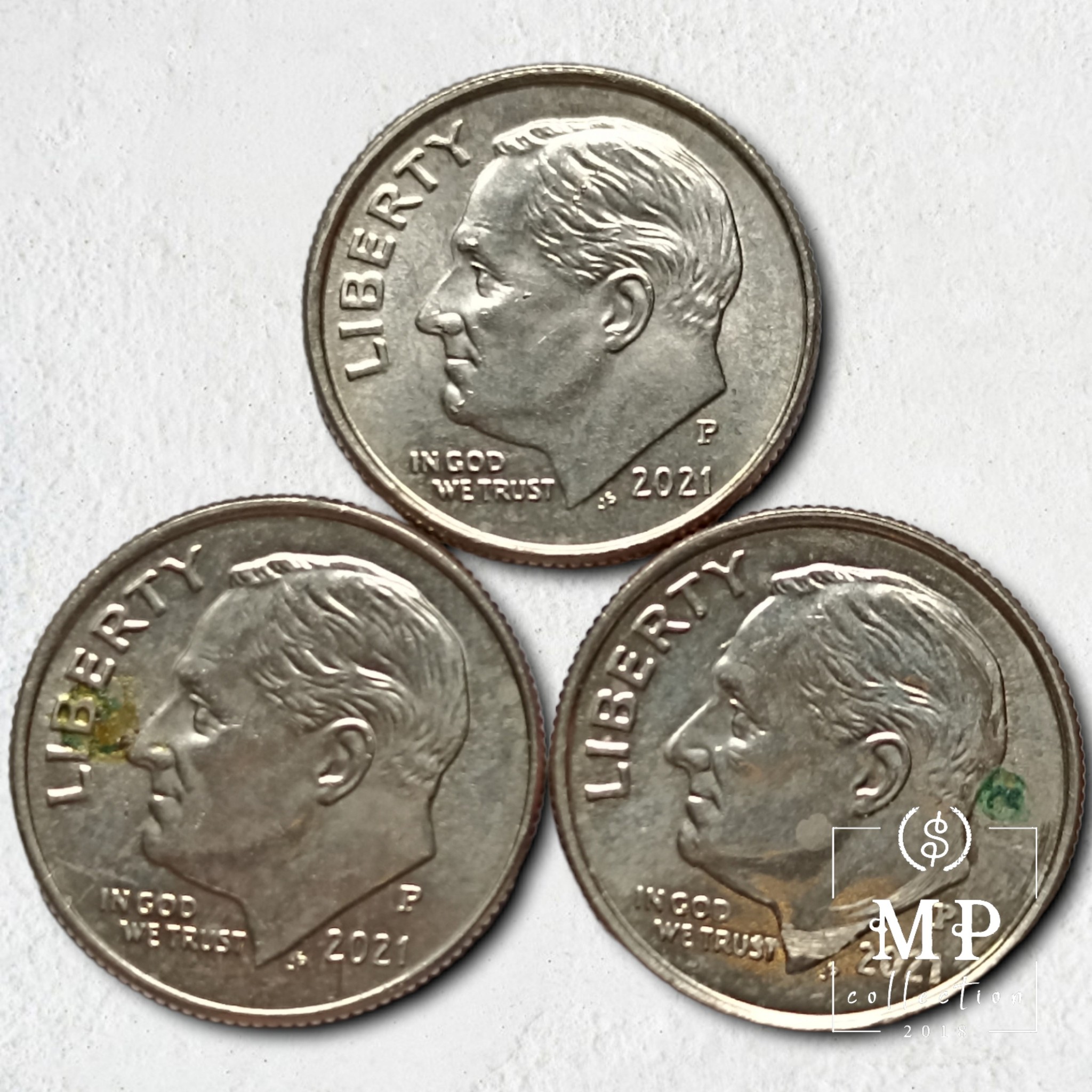 Đồng xu 1 Dime Mỹ (Hoa Kỳ, United States) 1965-Nay