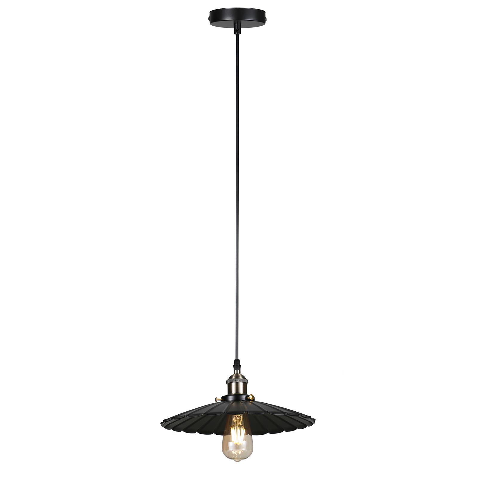 Tomshine AC110V Retro Pendant Light Fixtures E26 Base Socket Vintage Chandelier Hanging Lamp Ceiling Lighting for Restaurant Home Kitchen Dining Room Bar Cafe Shop