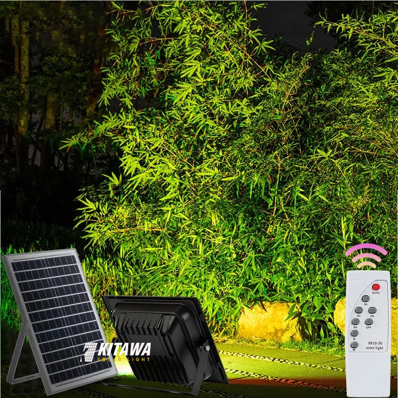 Đèn pha năng lượng mặt trời 25w Kitawa DP125