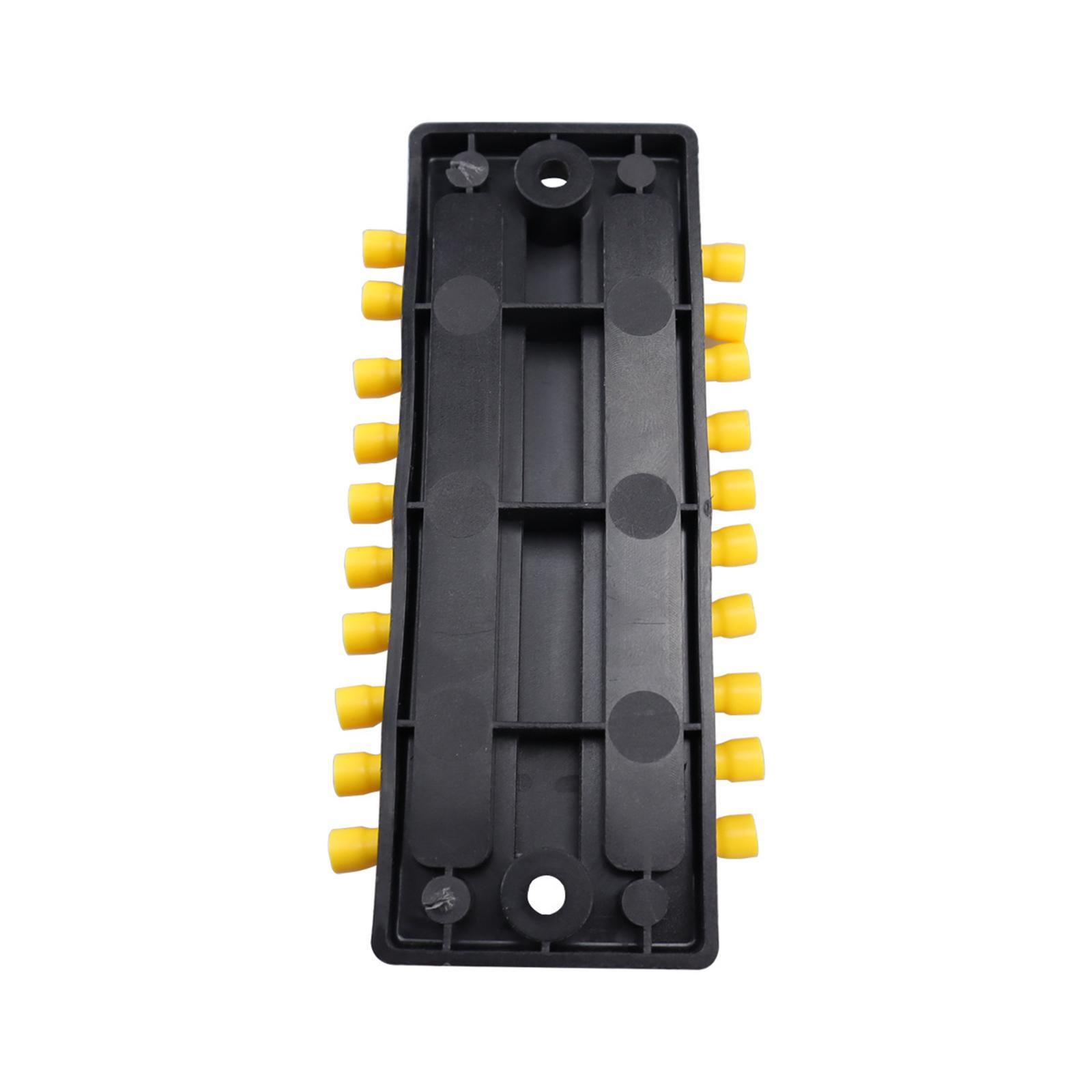 Terminal Block Dual Row Screw Terminal Strip for Vehicles Automotive RV
