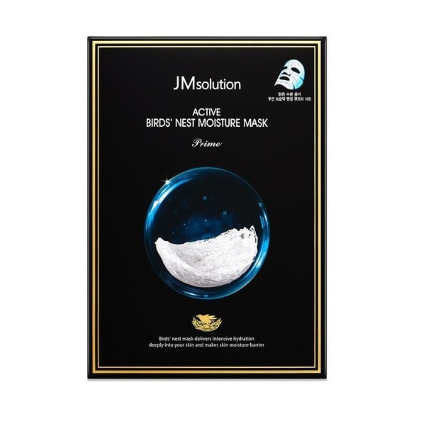 Mặt Nạ Tổ Yến Dưỡng Ẩm, Phục Hôi Da JM Solution Active Bird's Nest Moisture Mask Prime 30ml