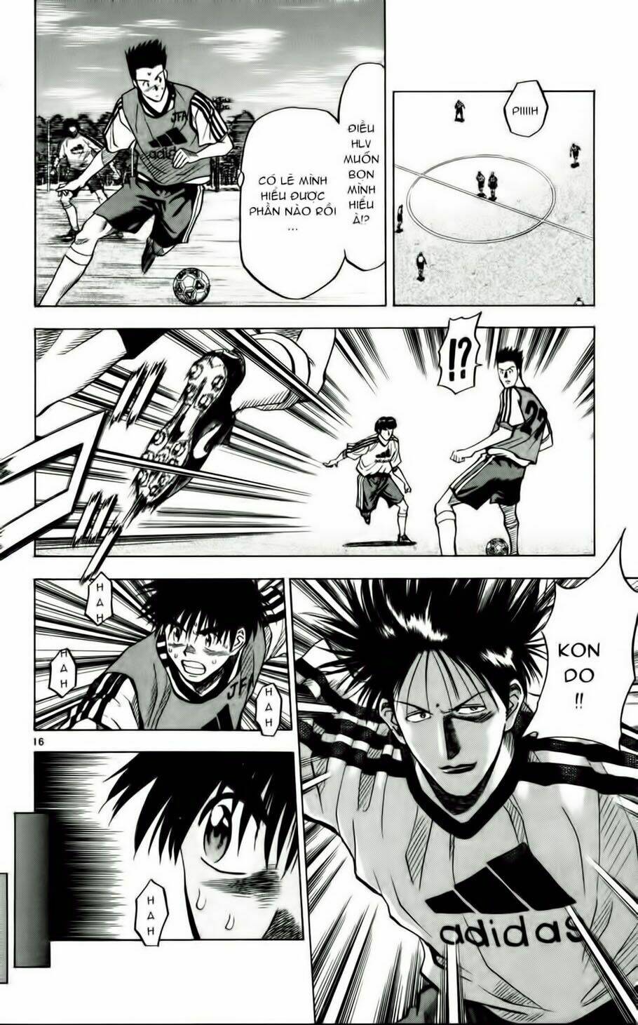 vũ điệu trên sân cỏ - fantasista chapter 53 16