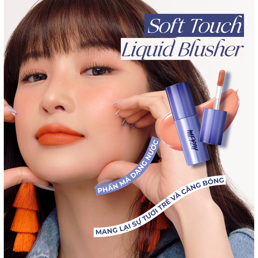 Má Hồng Dạng Lỏng Hàn Quốc Merzy Soft Touch Liquid Blusher