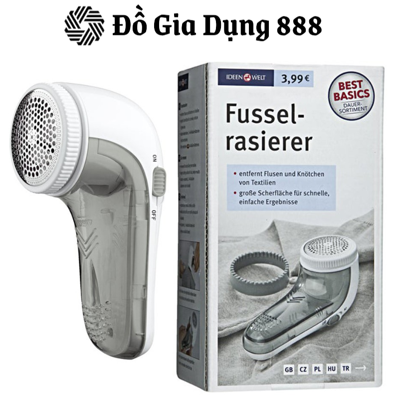Máy Cắt Lông Xù Quần Áo Ideen Welt, Máy Cắt Vải Thừa, Nhập Đức, BH 12 Tháng