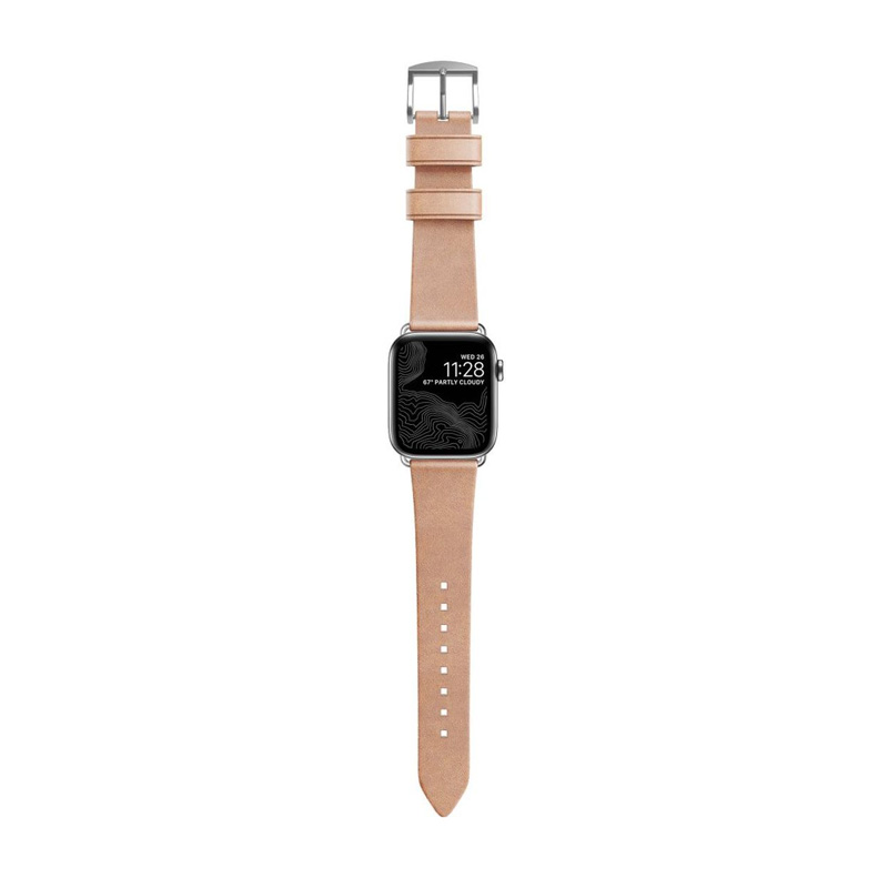Dây Apple Watch NOMAD Modern Strap Leather 40mm/38mm - Hàng Nhập Khẩu