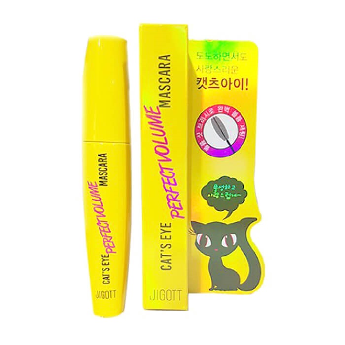 MASCARA JIGOTT CAT'S EYE PERFECT VOLUME - VÀNG