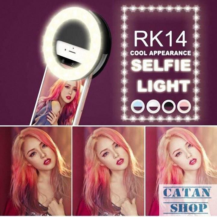 Đèn LED SELFIE Trợ Sáng RK14 Tốt |Dũng 1