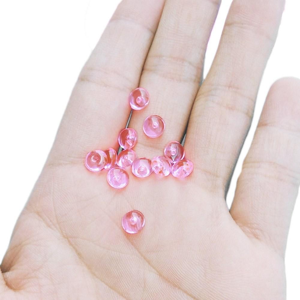 hạt nở 1 màu đạn thạch trang trí và làm slime hạt nở gói 500gram mã ZUY4 SmsT9