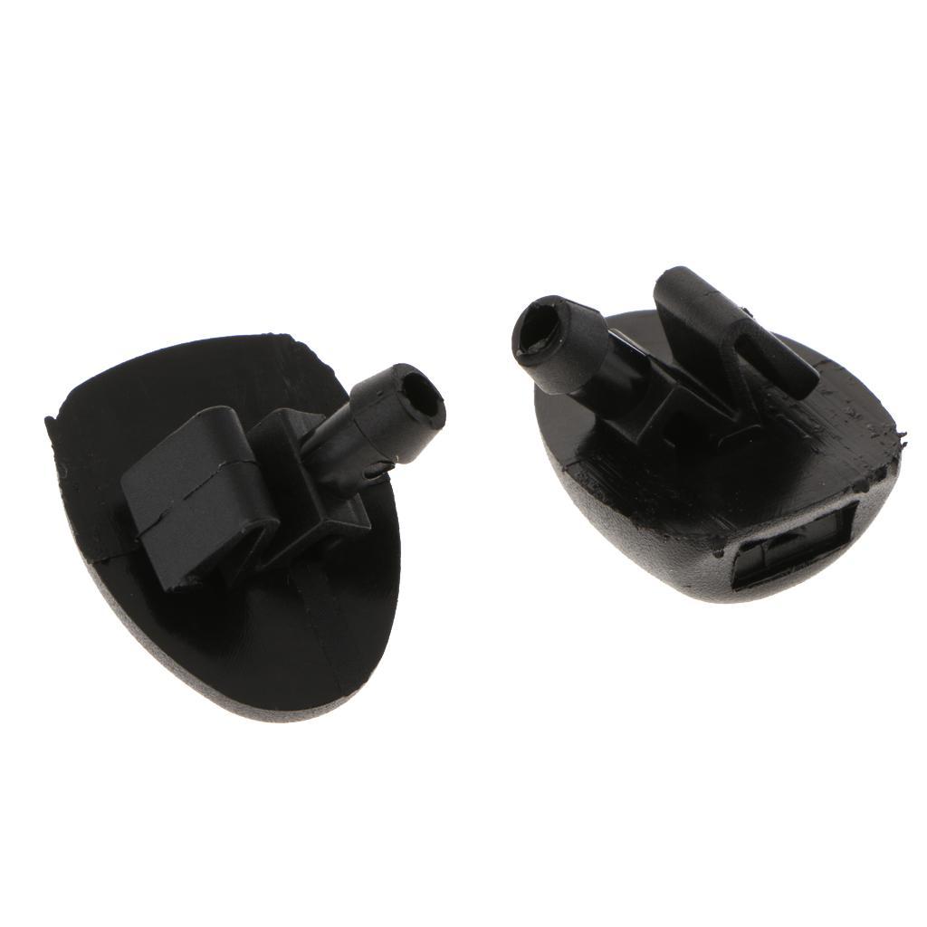 2pcs Windscreen Windsheild Wiper Washer Spray Nozzles for 206 407