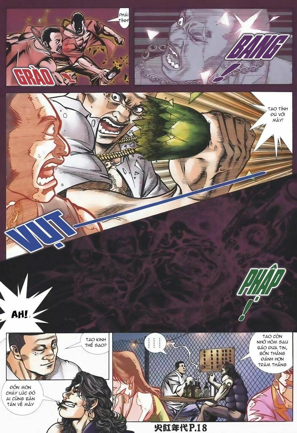 hỏa hồng niên đại hắc cốt đường chapter 107 15