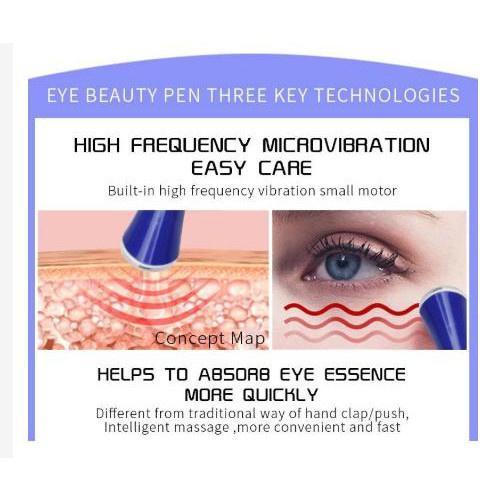 Máy Massage Mắt, Cây Lăn Vùng Da Quanh Mắt 12cm x 2-3cm