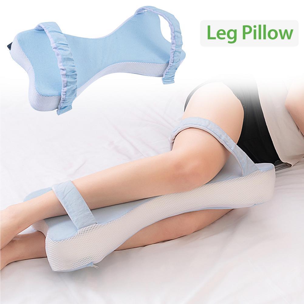 Đôi Trái Tim Mút Chân Gối Xốp Đầu Gối Gối Chân Gối Hỗ Trợ Với Dây Đeo Bên Đèn Ngủ