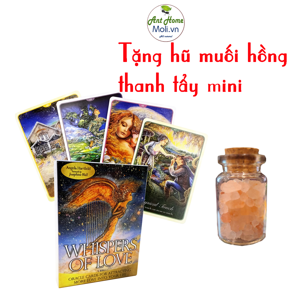 Bộ Bài Bói Tarot Whispers of Love Oracle Cards Cao Cấp