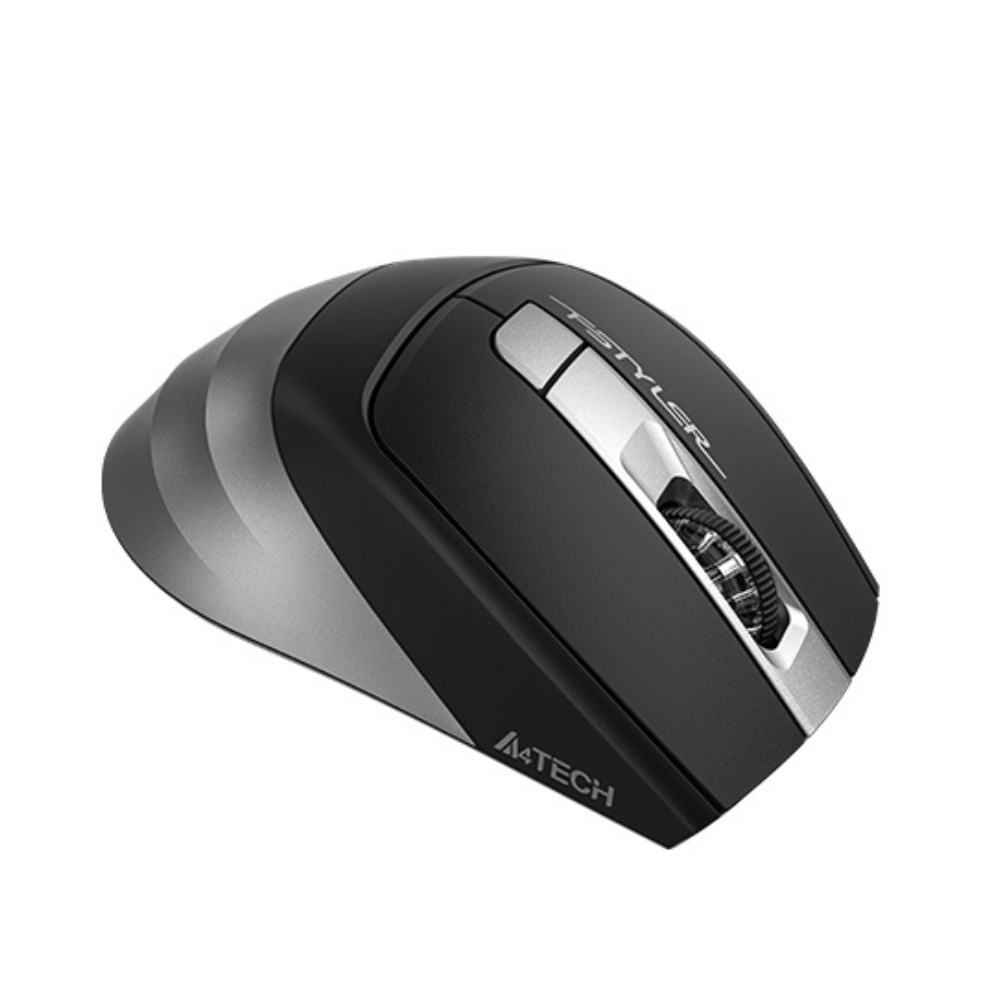 Chuột Không Dây Bluetooth + Wireless 2.4G Pin sạc qua cổng typec A4TECH FB35C - Hàng Chính hãng