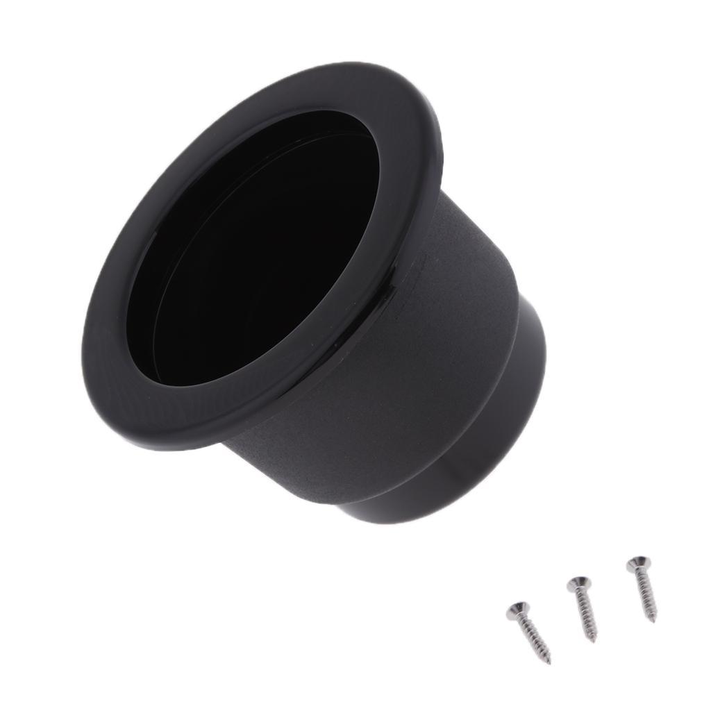 3" Universal Boat Accessory Black Cup Drink Holder Car/Truck/Caravans