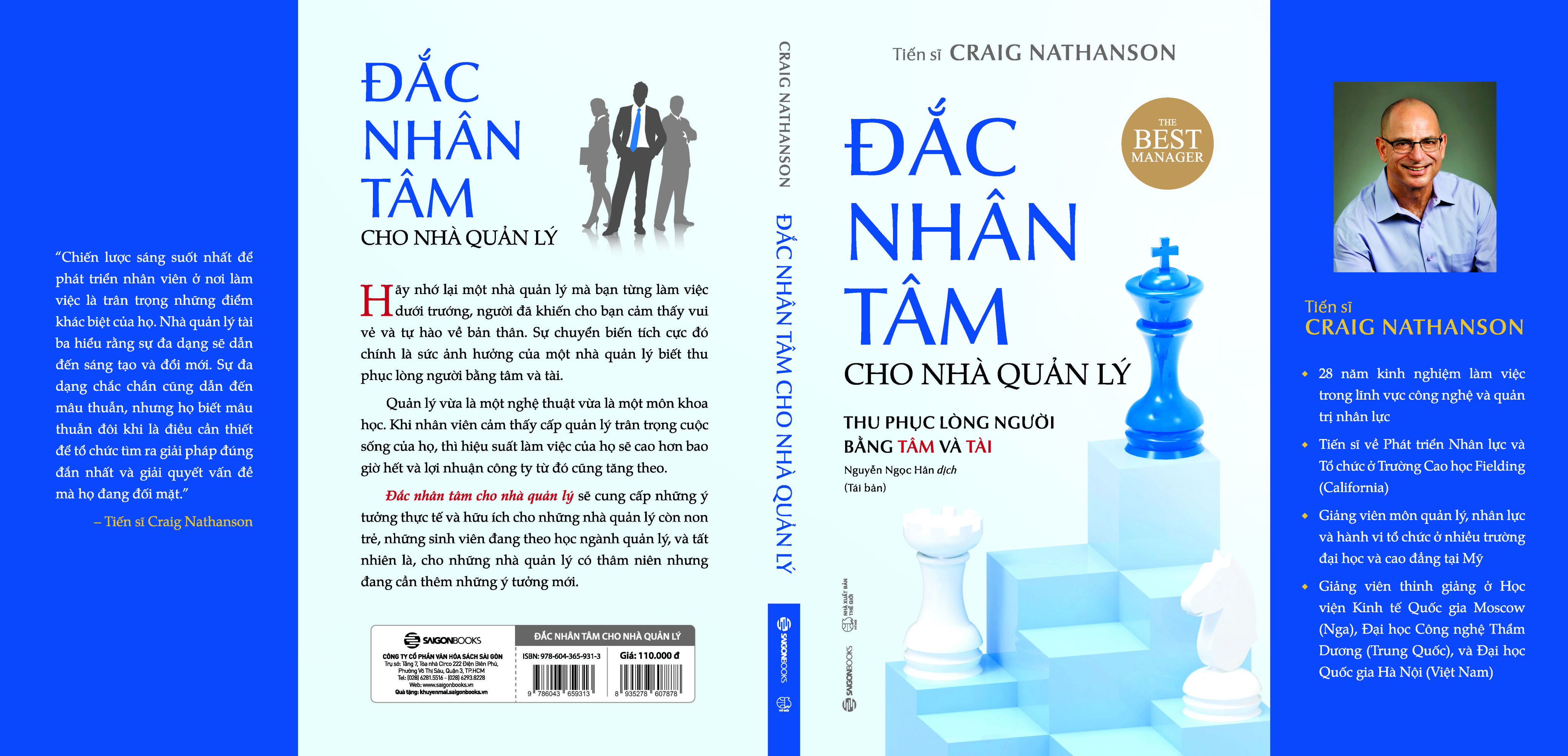 Đắc nhân tâm cho nhà quản lý (Tái bản) - Dr. Craig Nathanson