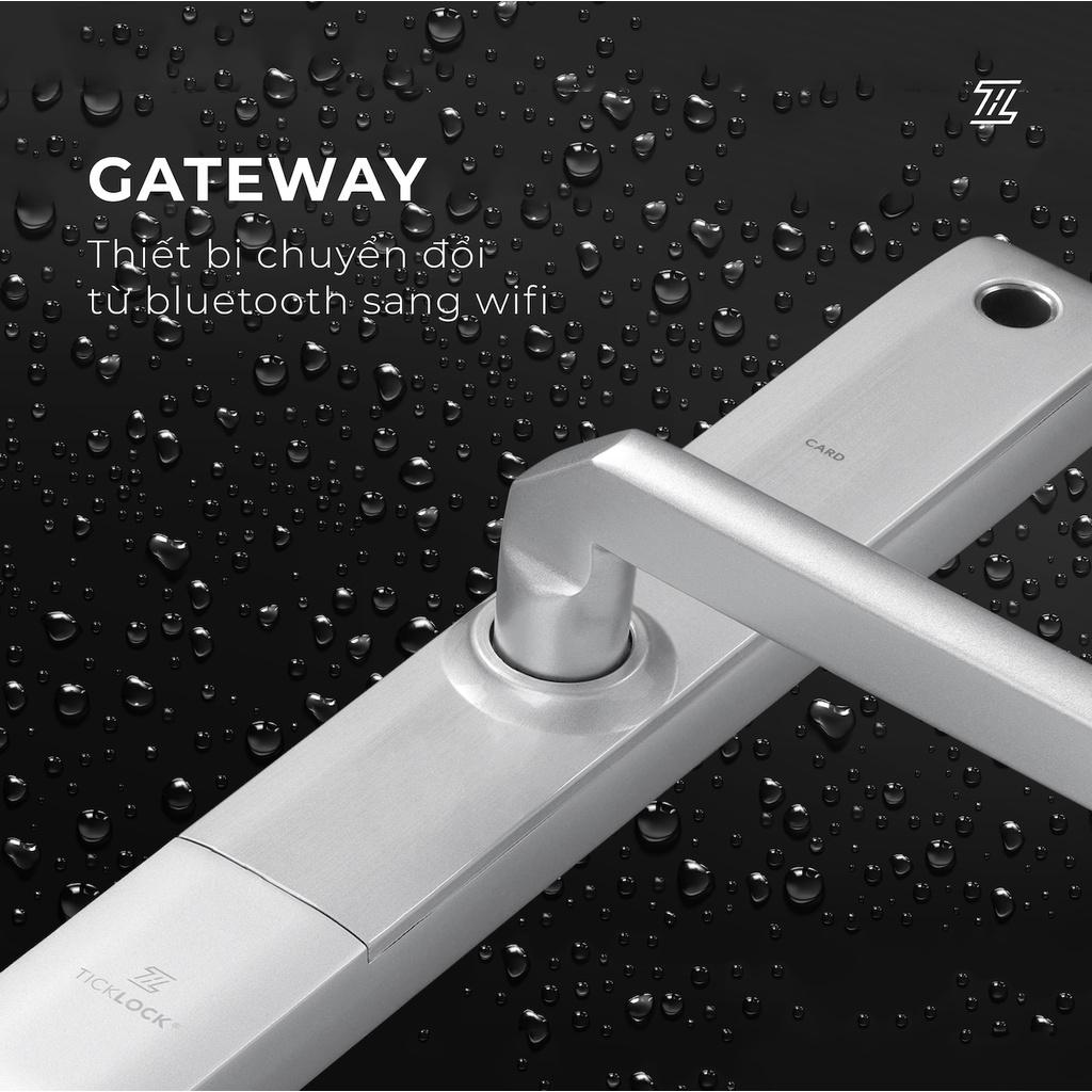 Khoá cửa vân tay I720 công nghệ Malaysia cho cửa nhôm, sắt, gỗ - APP TTLOCK