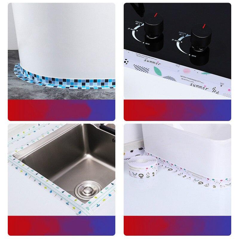 Cuộn băng dán chống thấm dầu ăn, chống thấm nước, dành cho mép chậu rửa chén, bếp, nhà vệ sinh.
