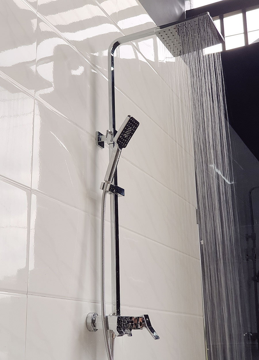 Cây sen nóng lạnh Đồng mạ Chrome Eurolife EL-SC911