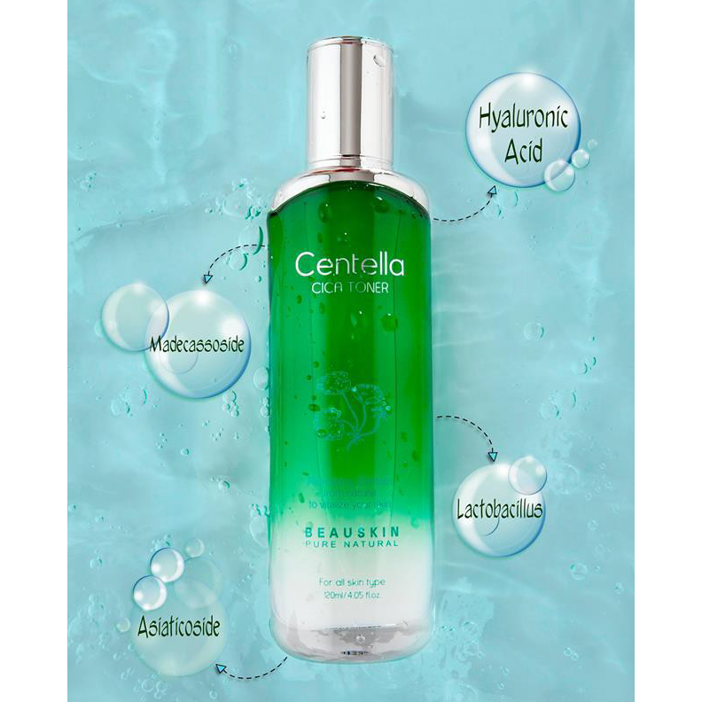 Sữa dưỡng trắng da chống lão hóa Beauskin Centella Cica Emulsion Hàn Quốc 100ml + Móc khóa