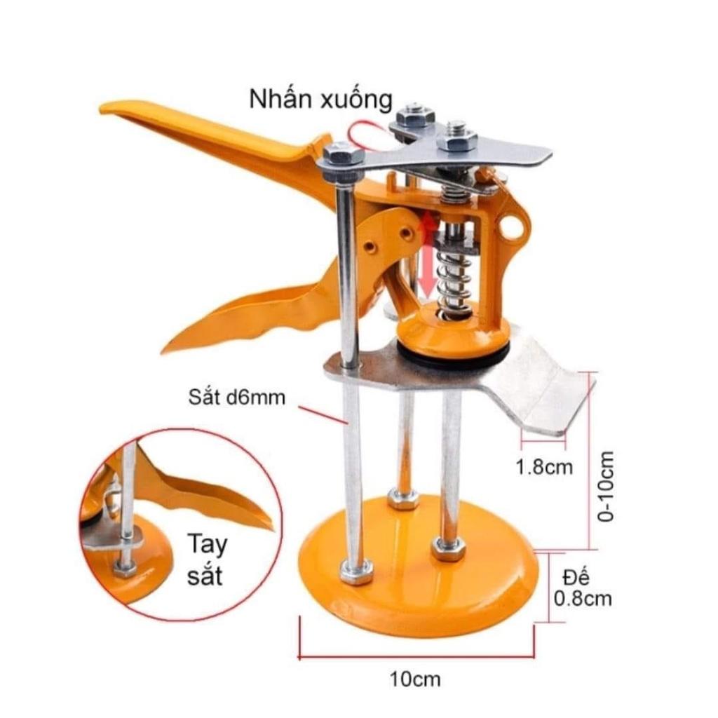 Combo 2 cái kích nâng gạch ốp tường cao 20cm, dụng cụ kê nâng gạch men đá bằng tay dùng trong xây dựng