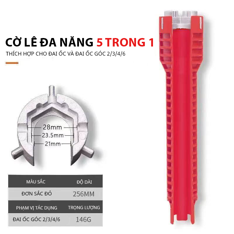 Cờ Lê Đa Năng Vặn Dây Cấp Nước, Cờ Lê Đa Năng 8 Trong 1,Cờ Lê Đa Dụng-K1870