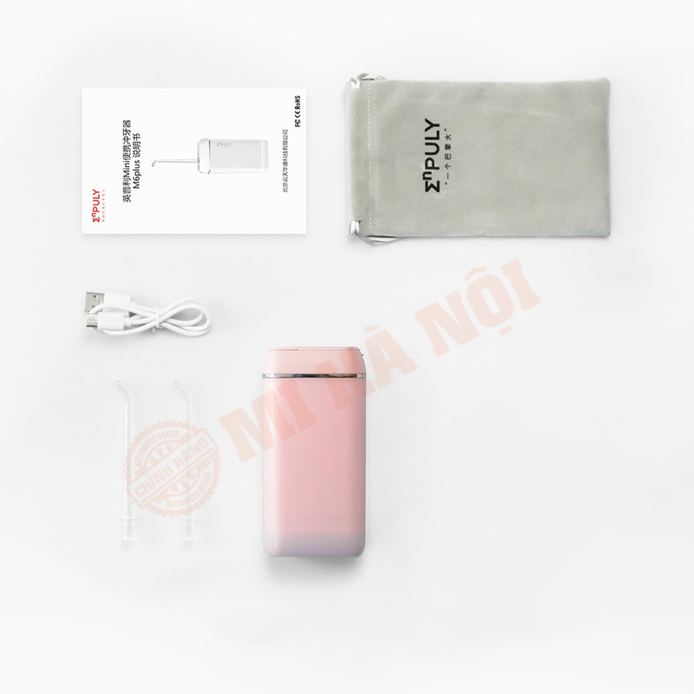 Máy tăm nước Xiaomi ENPULY M6 Plus / M6 mini công suất mạnh mẽ, tần số cao kháng nước IPX8 thuận tiện đi du lịch - Hàng chính hãng