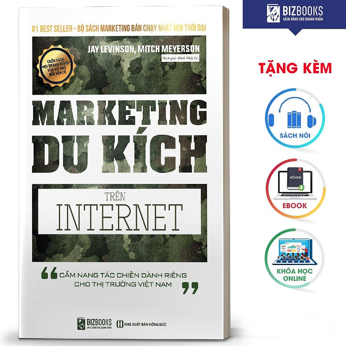 BIZBOOKS - Sách Marketing Du Kích Trên Internet - Cẩm Nang Tác Chiến Dành Riêng Cho Thị Trường Việt Nam - MinhAnBooks