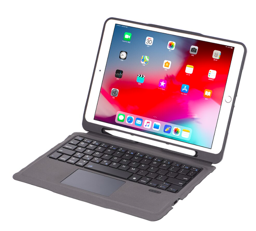 Bao da dành cho iPad Gen 9 2021 kèm bàn phím bluetooth có bàn di chuột Magic Keyboard TouchPad hãng Nillkin - Hàng nhập khẩu