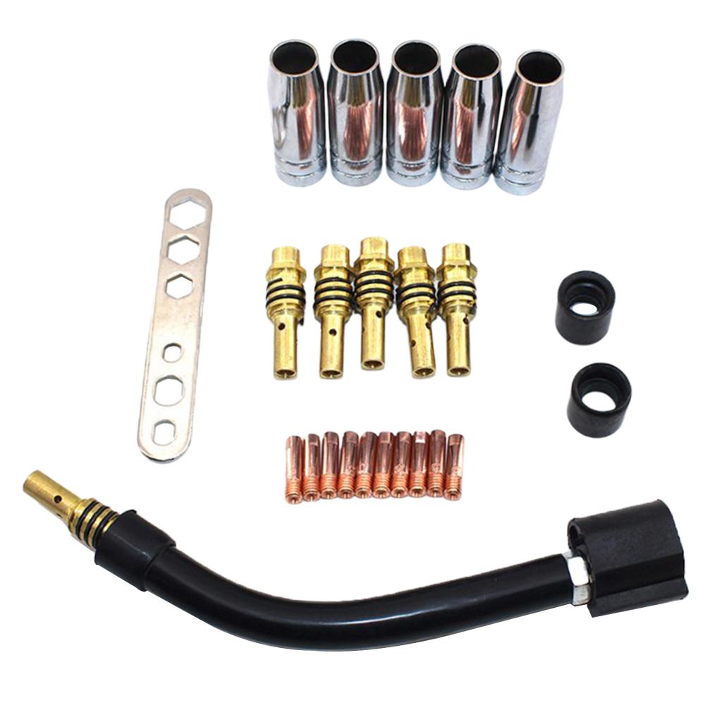 24 Đơn Vị 15AK Phụ Kiện Phần Bộ Binzel Máy Hàn MIG