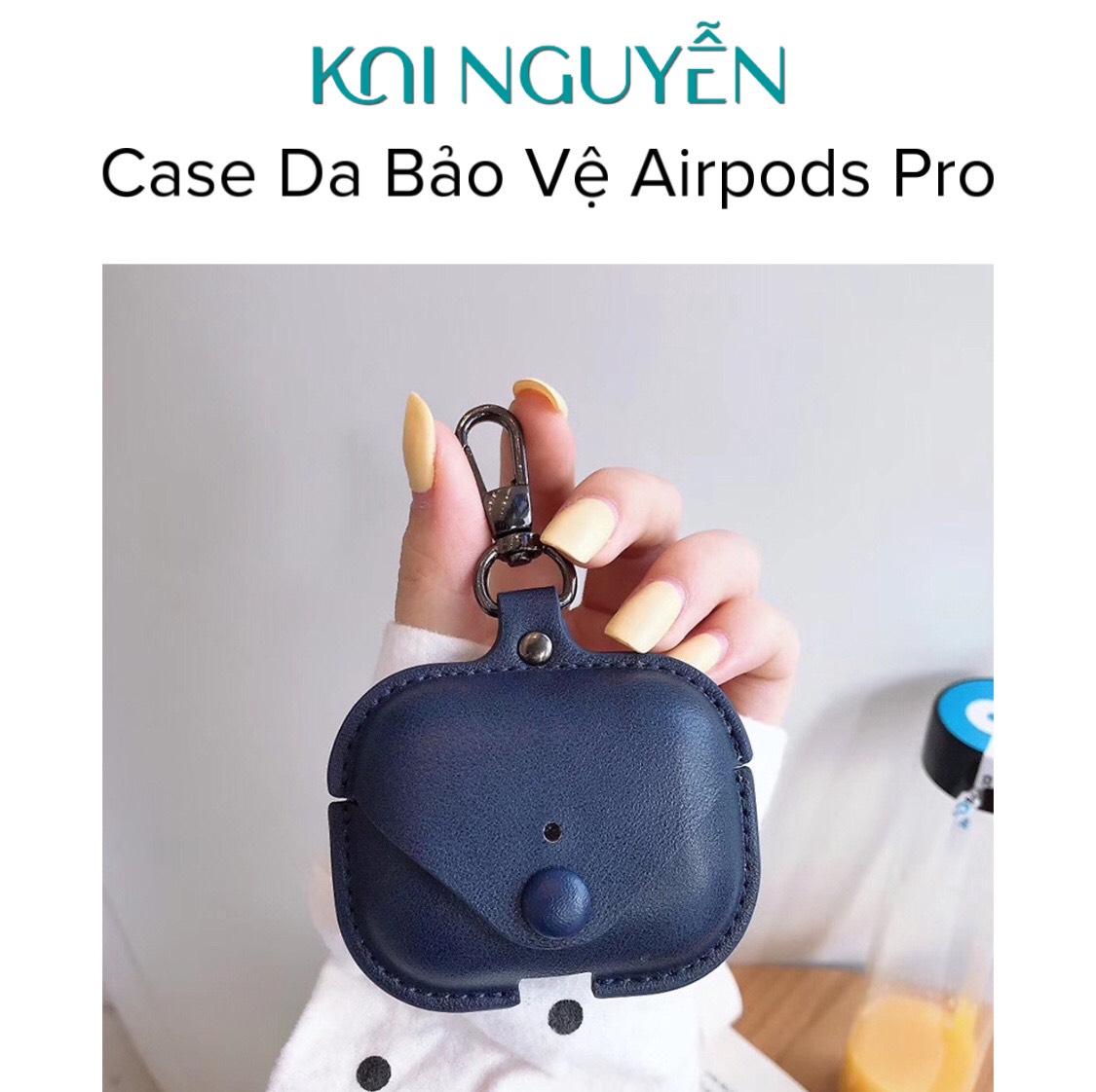 Case Bao Da Kai Protective dành cho AirpodsPro, Nhiều Màu Sắc - Hàng Chính Hãng