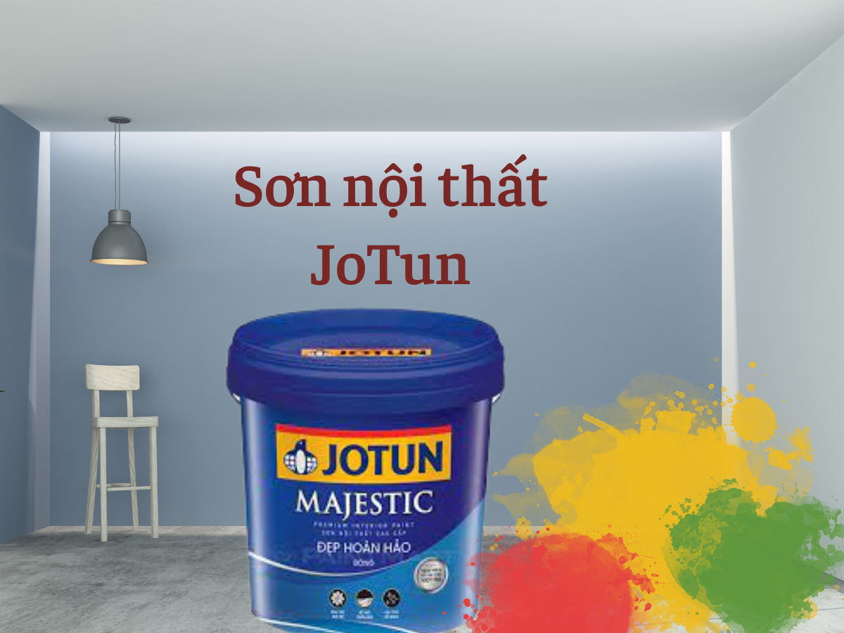 Sơn Nội Thất Jotun Cao Cấp Majestic Đẹp Hoàn Hảo Bóng (MÀU TRẮNG)