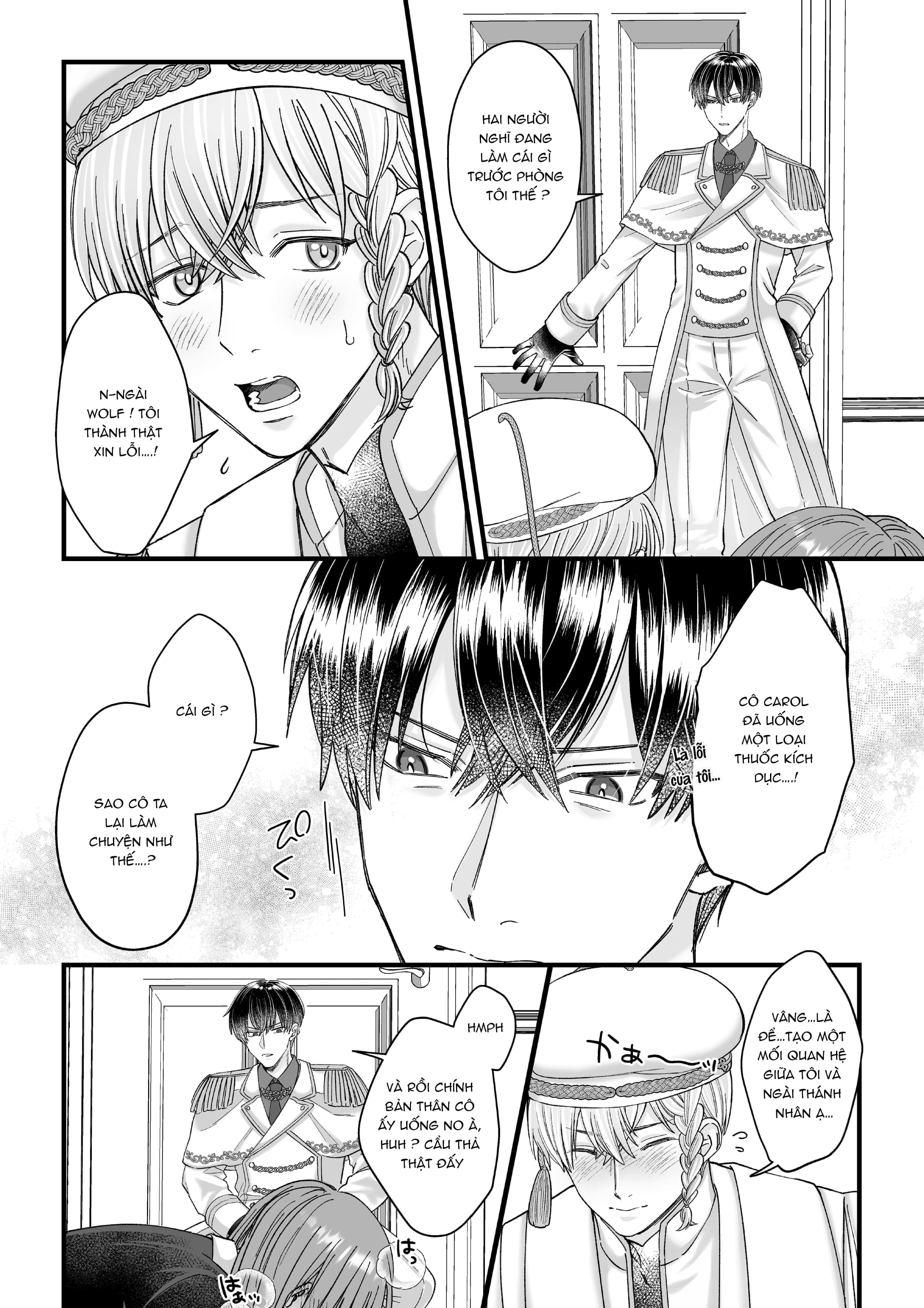 tôi trở thành npc trong otome game và không thể từ chối làm tình chapter 3.2 14