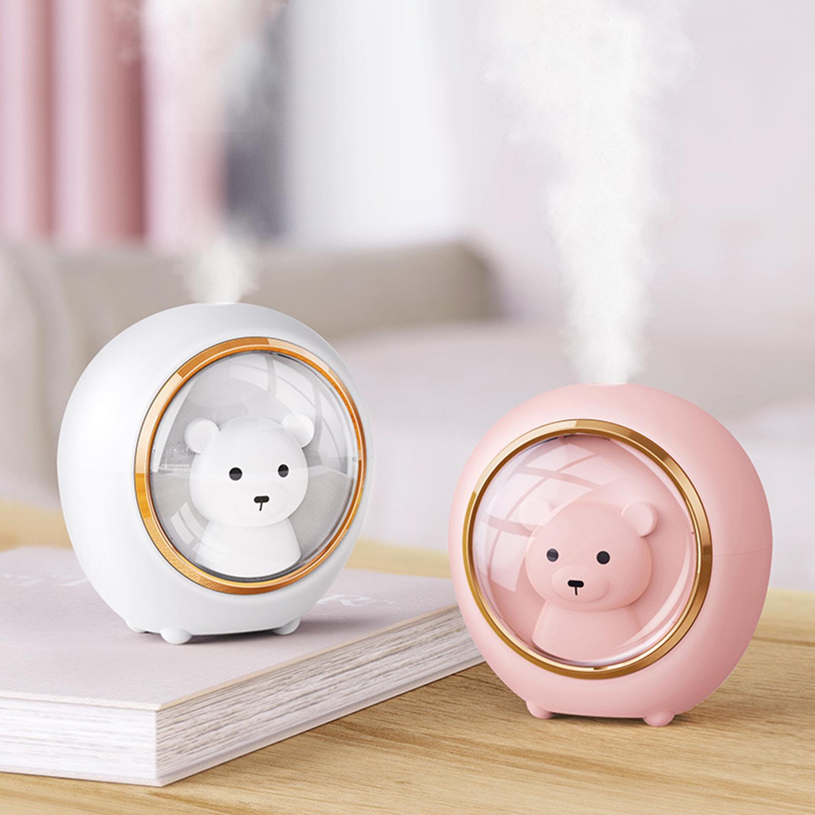 Air Humidifier Night Light Portable Diffuser for Car Desktop