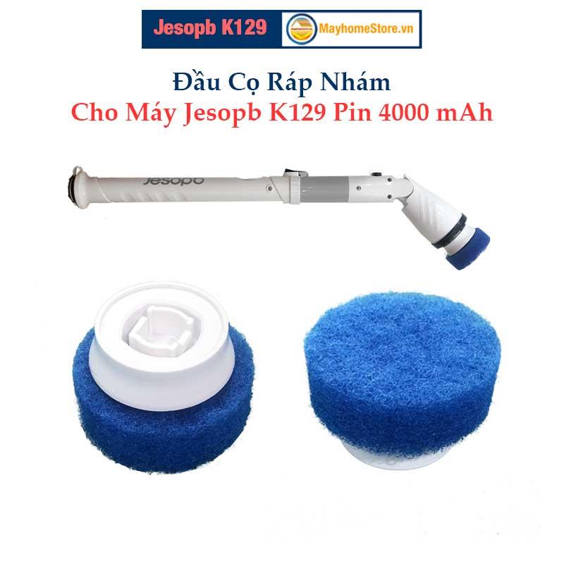 Đầu Cọ Ráp Nhám Cho Máy Cọ Rửa Vệ Sinh Nhà Tắm Jesopb K129 Pin 4000 mAh