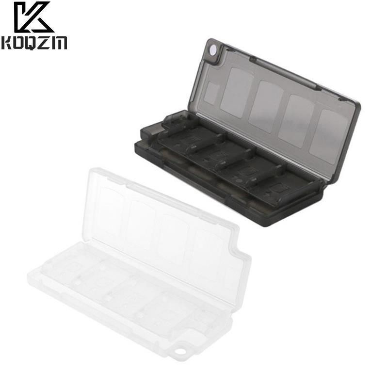 Hộp đựng thẻ 10 trong 1 Hộp đựng bảo vệ thẻ trò chơi Vỏ bảo vệ cho công tắc Hộp đựng thẻ trò chơi Hộp đựng tổ chức Màu sắc: WT