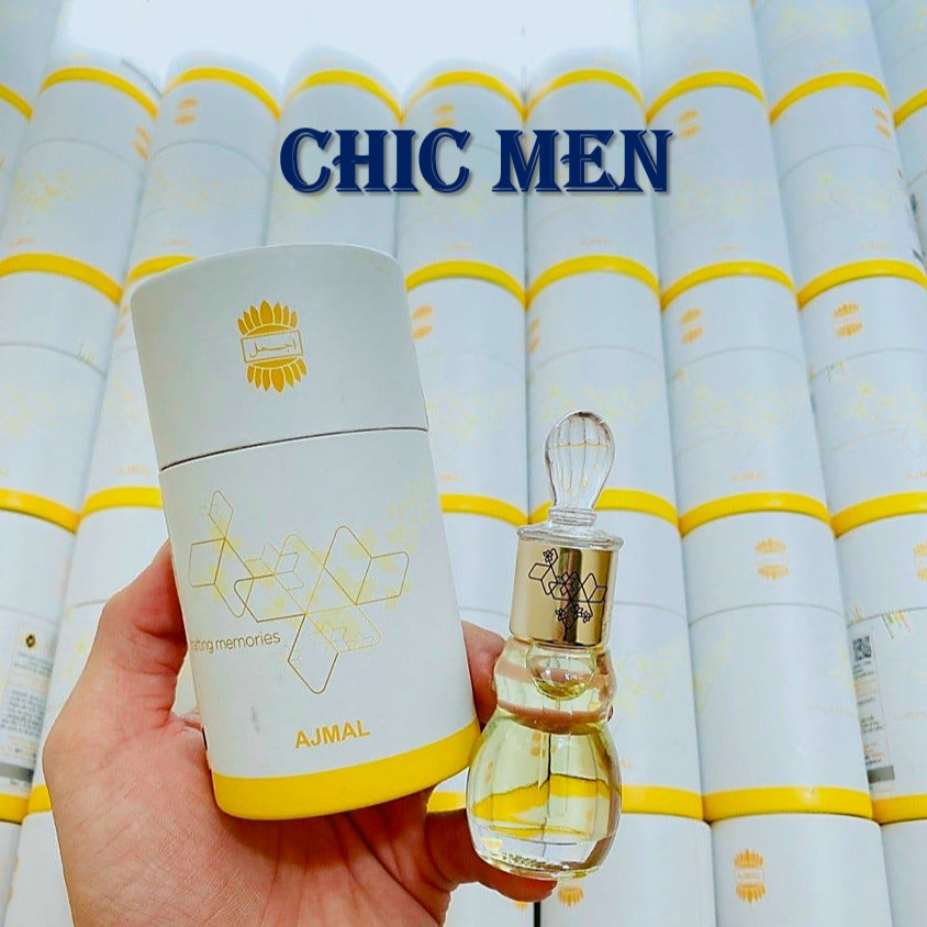 Tinh Dầu Nước Hoa Ajmal Dubai Chic Men Chính Hãng - ANGEL CONCENTRATED PARFUME 12ml