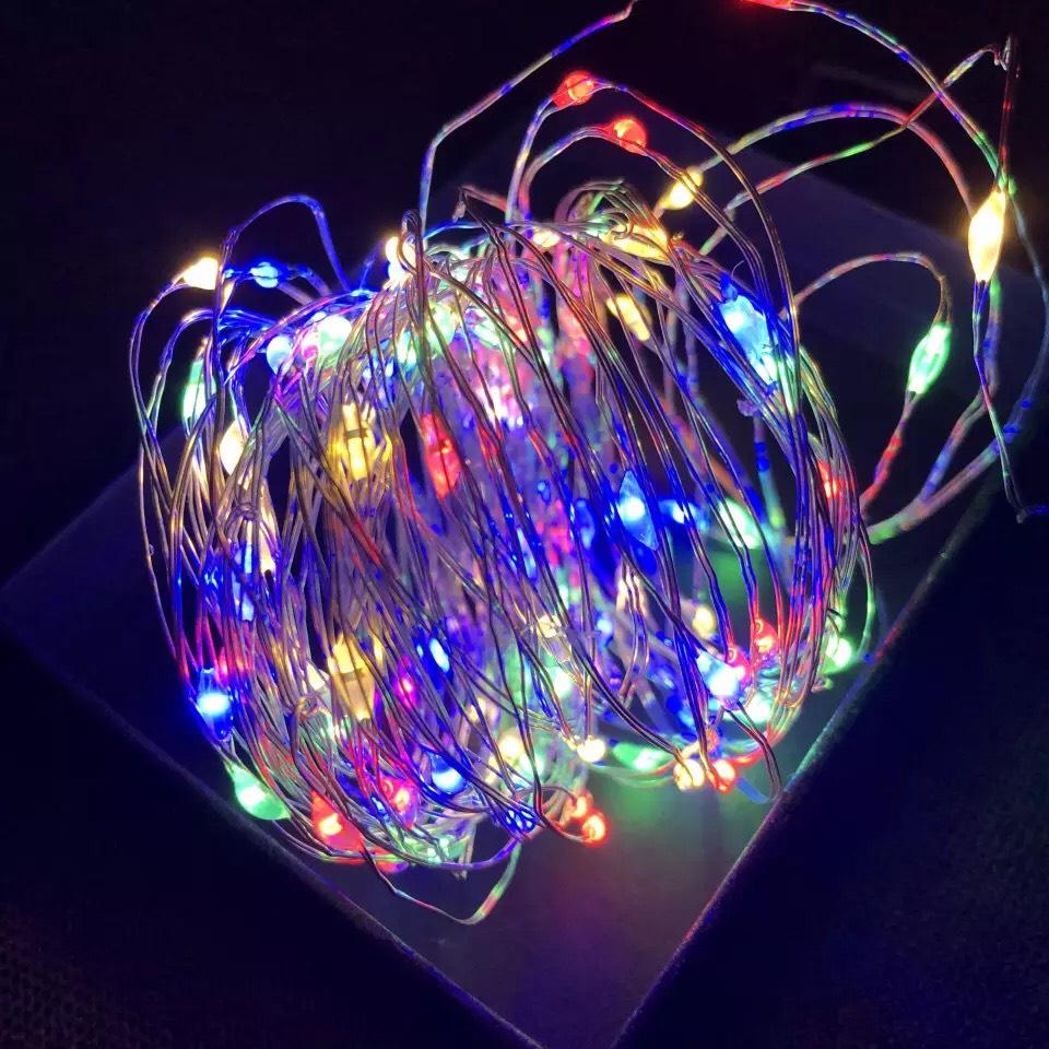 Dây đèn led đom đóm cắm cổng USB dài 5m 50 bóng trang trí sự kiện, decor chụp ảnh - Đèn trang trí