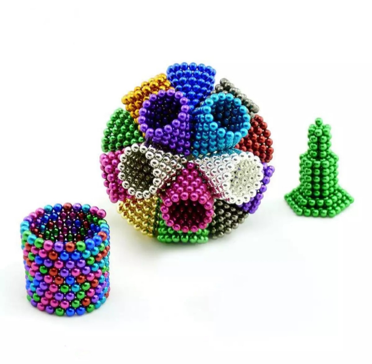 Bi Nam Châm Ma Thuật Buckyballs 5mm 6 Màu 216 viên