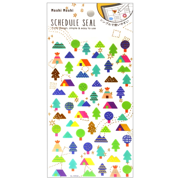 Sticker Moshi SLRR - Hình Cắm Trại