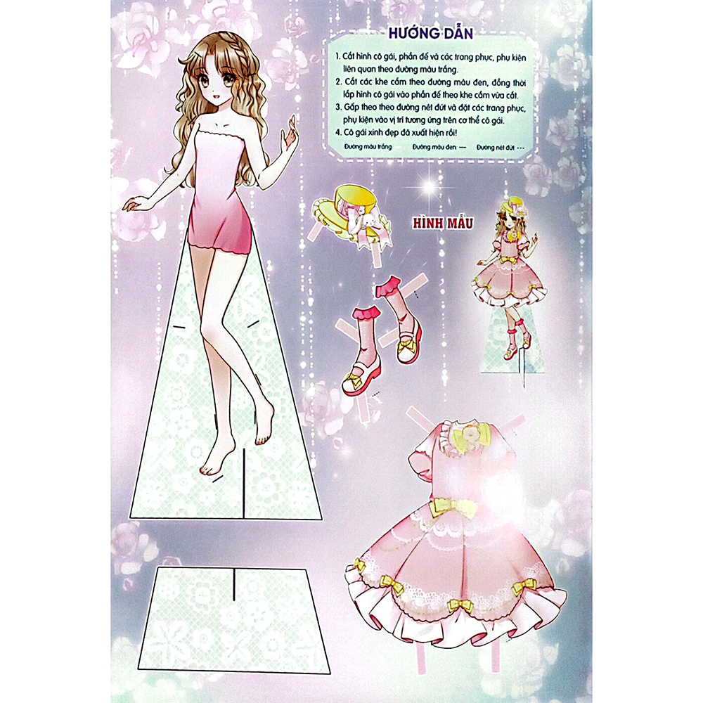 Sách Dán giấy công chúa - Công chúa xinh xắn B27