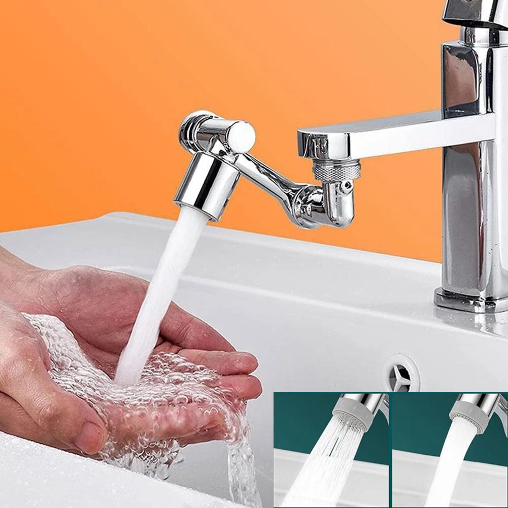 ĐẦU VÒI XOAY 1080 ĐỘ MỞ RỘNG NỐI DÀI BẰNG NHỰA - HN
