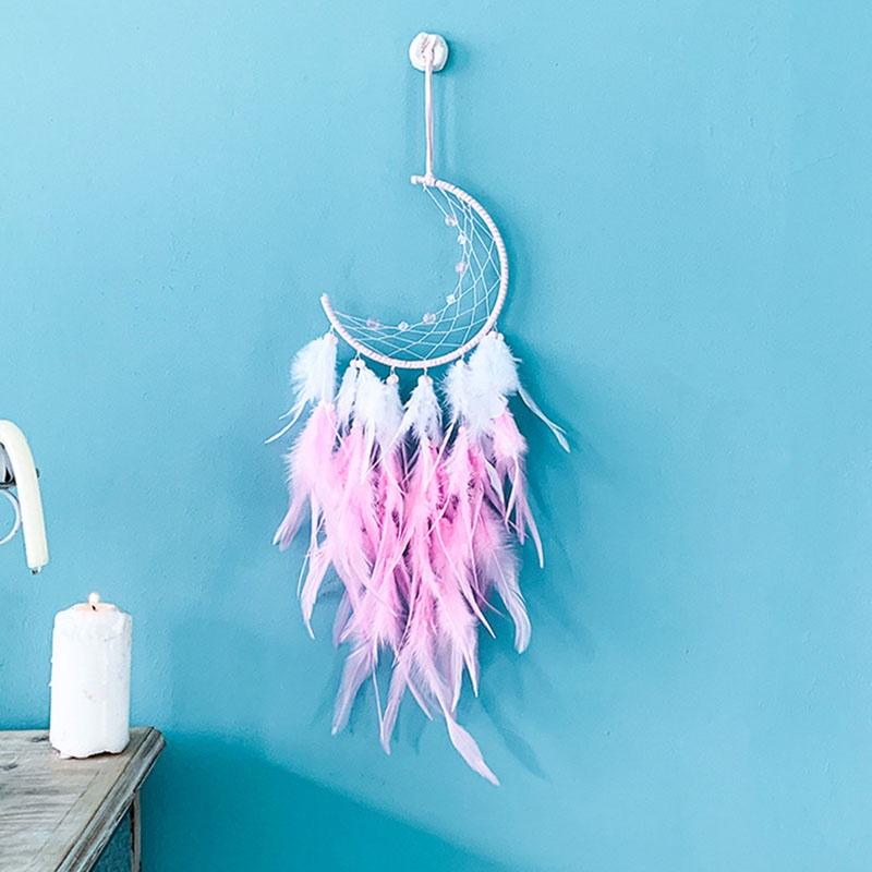 Dreamcatcher Lưới giấc mơ ngủ ngon - Vòng dreamcatcher có đèn Led