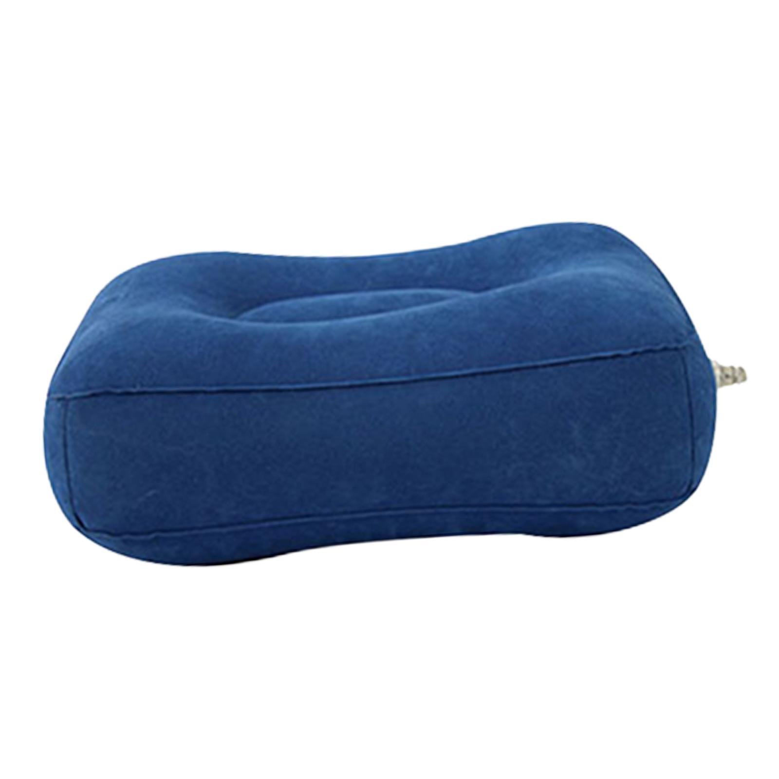 Foot Rest Pillow, PVC Inflatable Foot Rest Mat , Travel Foot Rest Pillow for Office, Home, Travel, Car, Airplane