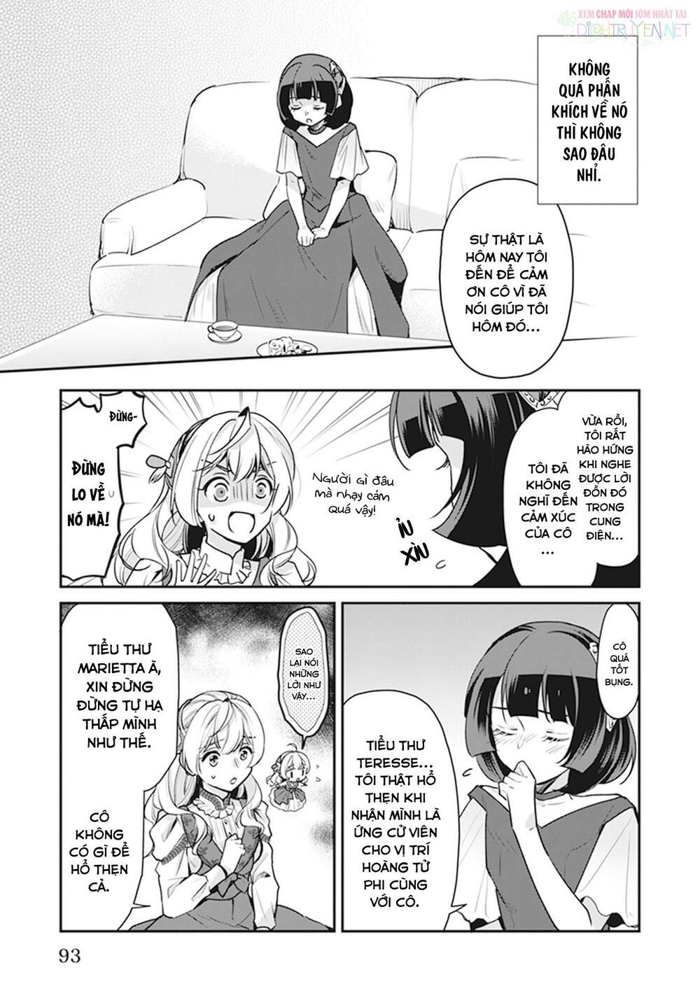 tôi là ứng cử viên cho vị trí hoàng tử phi nhưng tôi chắc kèo là tôi trúng rồi! chapter 8 7