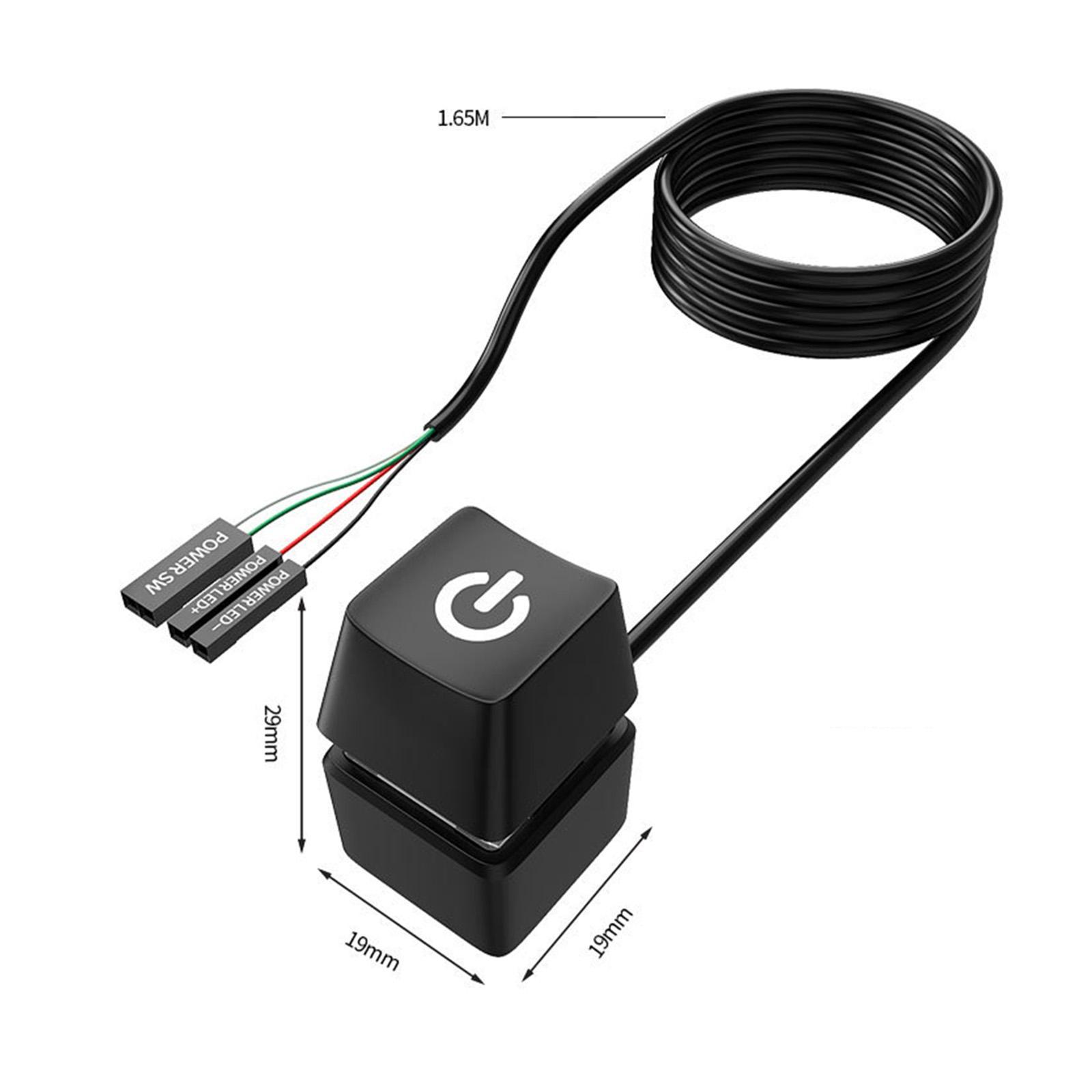Desktop Computer Power Switch Desktop Mobile Switch for Meeting