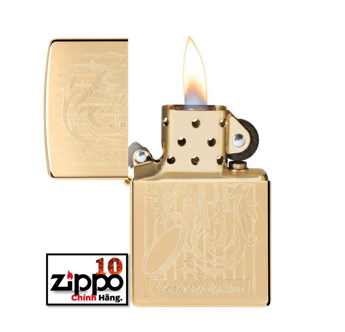 Zippo 46568 Swirling Filigree Design - Chính hãng 100%